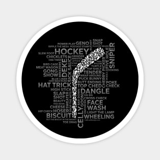 Hockey Players and Slang Magnet